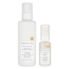 Kristin Ess Leave-In Conditioner bottle providing lightweight hydration for smoother hair