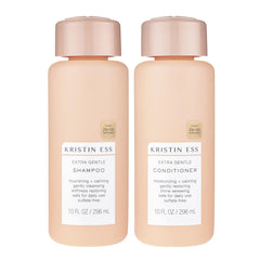 Shampoo Extra Suave de Kristin Ess, botella, limpieza delicada para cuero cabelludo sensible