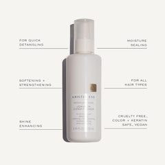 Kristin Ess color-safe formula preserves color while nourishing strands.