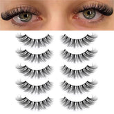 KSYOO false eyelashes Cat Eye Wispy with dramatic flutter for everyday glam