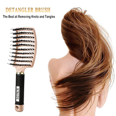 KTKUDY vented detangler enables faster drying for wet and dry hair