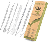 KuanStore 6-pack ingrown toenail file and lifters for precise at-home nail care