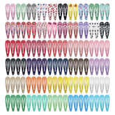 KUBOM broche de pelo metal color candy, ideal para peinados diarios y agarre seguro.