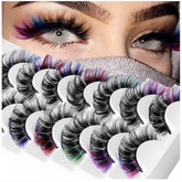 KUCKOW pink-tip lashes for daily glam