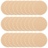 Kukiwhy 25-piece round soft makeup sponges pack for versatile blending