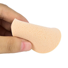 Kukiwhy soft sponge texture in hand for gentle blending