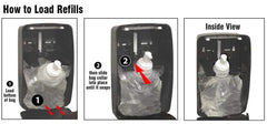 Health Guard rellenos de 1000 ml en paquete de cuatro
