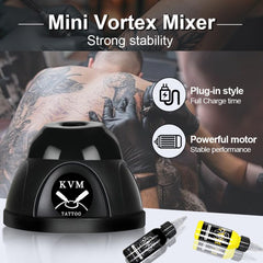 KVM Mini Vórtice pigmentos-acrilicos para emulsión estable y uniforme
