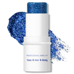KYDA barra brillo corporal azul para un brillo intenso y duradero en la piel