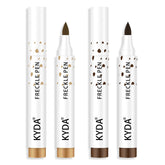 KYDA bolígrafo de pecas dos colores con acabado natural y duradero.