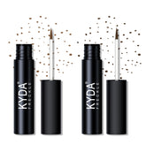 KYDA liquid freckle pen set close-up showing dual-brown shades for natural freckles.