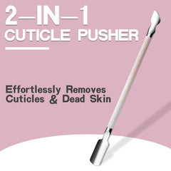 Kylara cuticle trimmer with ergonomic anti-slip handles