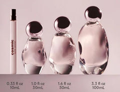 Kylie Cosmic bottle side view highlights sculptural form for everyday elegance.