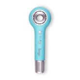 L'ANGE Axia HaloRing dryer front view highlights blue finish for fast styling.