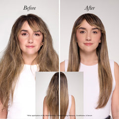 Efecto brillo suave con Ms. Bond realza la apariencia del cabello
