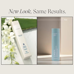 Creamy lather from L’ANZA Healing Moisture Shampoo for gentle cleansing