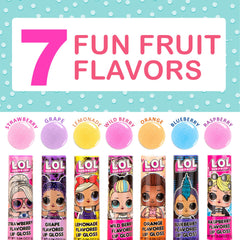 L.O.L Surprise! brillo labial sabor uva, ideal para estilos divertidos