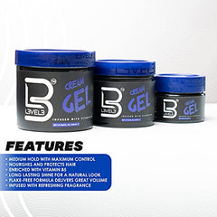 L3 Level 3 Cream Gel - Textura cremosa para un aspecto limpio y sin residuos