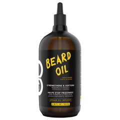 L3 Level 3 Beard Oil bottle highlights premium formula for healthier, moisturized beard.
