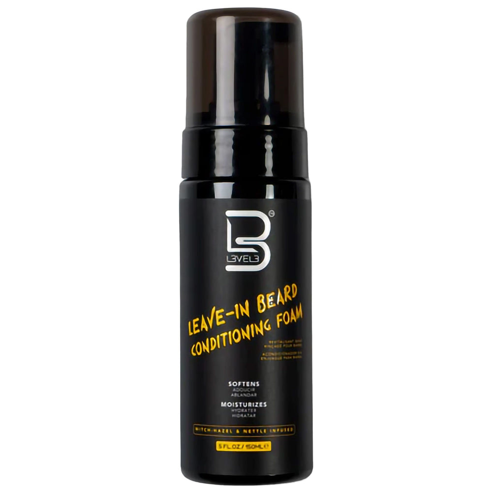 L3 Level 3 foam packaging illustrating daily beard care benefits