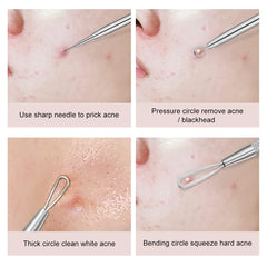 La Chat pimple extractor 2in1 for versatile blemish removal options.