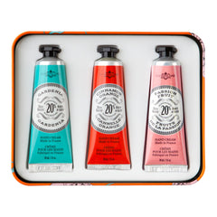 La Chatelaine Cinnamon Orange hand cream trio tin refreshing moisture