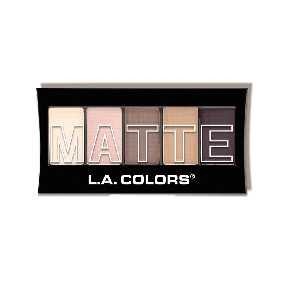 L.A. COLORS Paleta Natural Linen tono neutro para uso diario y difuminado suave