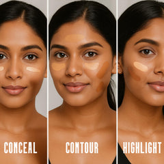 L.A. Girl HD Pro.Conceal Chestnut GC986 in creamy texture for natural-looking coverage.