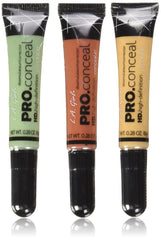 La-Girl Pro Conceal Set naranja: corrector para ojeras con cobertura suave y cremosa