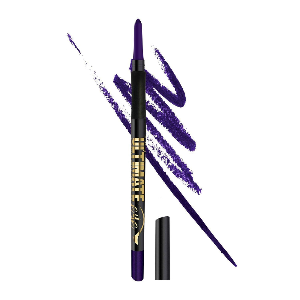 L.A. Girl Ultimate Intense Stay Auto Eyeliner Perpetual Purple swatch showing bold pigment