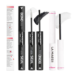 La Maesii Lash Cluster Glue bottle for secure, long-lasting extensions.