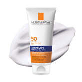 La Roche-Posay Anthelios UV Pro-Sport bottle shown for long-lasting SPF 50 protection during activity.