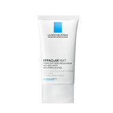 La Roche-Posay Effaclar Mat bottle closeup highlights oil-control for a matte finish.