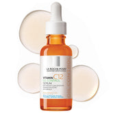 La Roche-Posay Pure 12% Vitamin C Serum bottle with pump for easy daily application and glow.