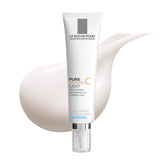 La Roche-Posay Pure Vitamin C Cream bottle highlights brightening and firming benefits.