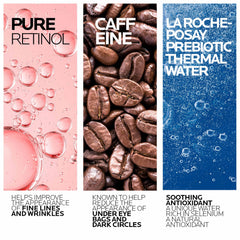 Applying Redermic R Eyes delivers a refreshing lifting feel around the eye area.