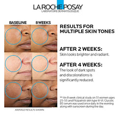 La Roche-Posay serum drops being dispensed for easy nightly use.
