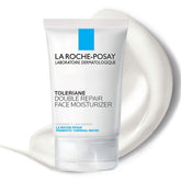 La Roche-Posay Toleriane Double Repair bottle and pump for daily hydration.