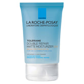 La Roche-Posay Toleriane Double Repair Matte SPF 30 bottle pour for easy daily application.
