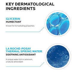 La Roche-Posay glycerin ingredient highlighting gentle hydration