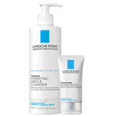 La Roche-Posay Toleriane Hydrating Gentle Cleanser travel-size bottle for sensitive skin cleansing.