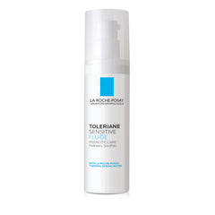 La Roche-Posay Toleriane Sensitive Fluide bottle front showing lightweight, oil-free hydration