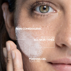La Roche-Posay Vitamin C Brightening Face Wash pump — easy daily use for all skin types.