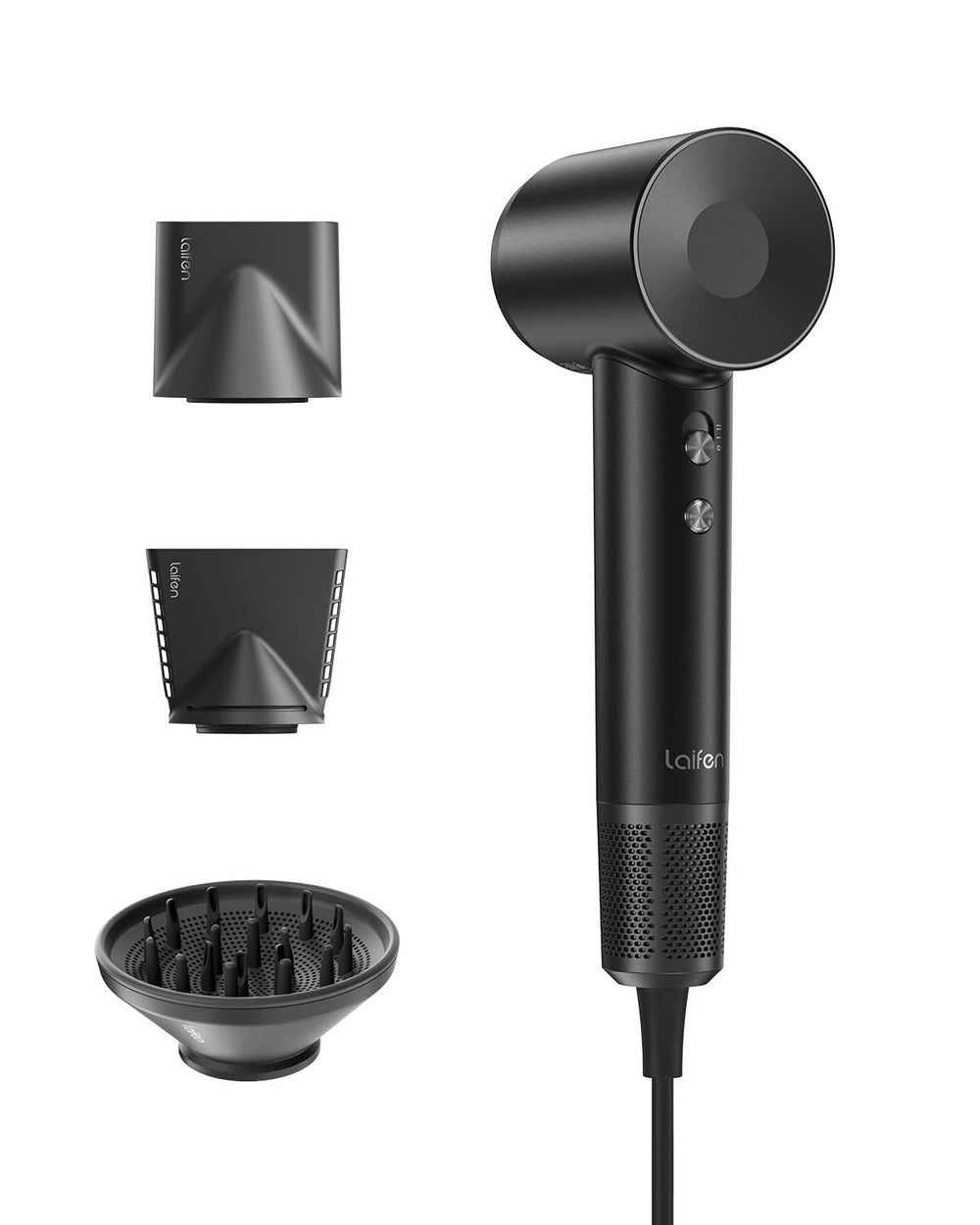 Laifen Swift Special Hair Dryer motor spins rapidly for quick drying.
