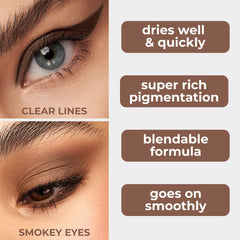 LAMEL hypoallergenic formula minimizes irritation for sensitive eyes