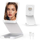 LAMPICK travel makeup mirror with lights for precise detailing on the go.