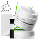 LANBENA Nariz Plantas Bandas Poros: empaque listo para limpieza facial.