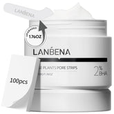 LANBENA tiras nariz poros: limpieza profunda de poros