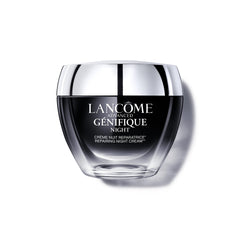Lancôme Advanced Génifique Night Cream bottle for overnight moisture and barrier repair.
