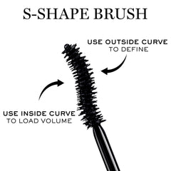 Wand perspective showing root-to-tip coverage on a full lash set.